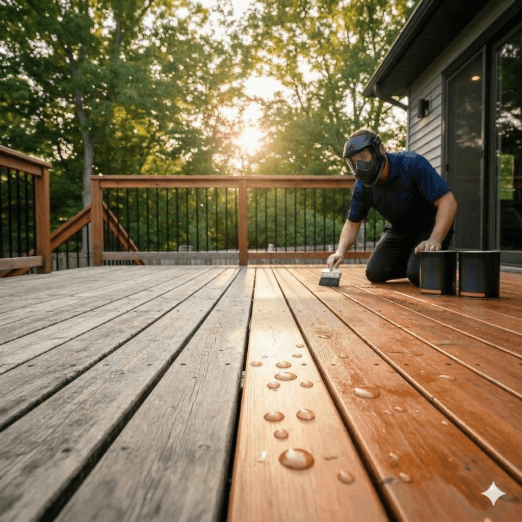 Deck & Fence Staining work by a 2026 Service Excellence Award winner
